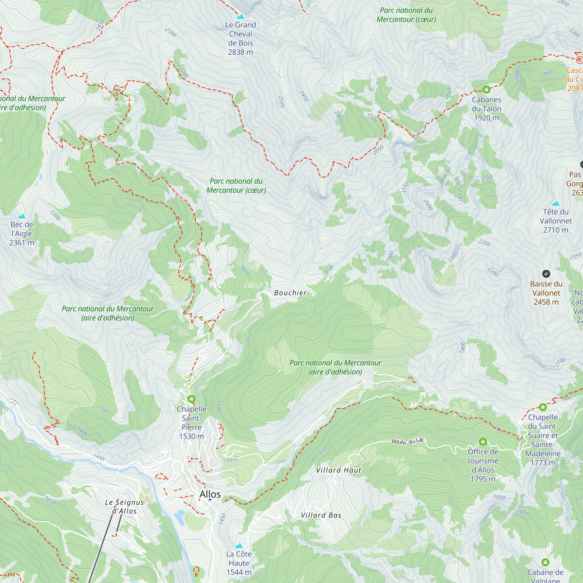 Chapelle St Joseph map
