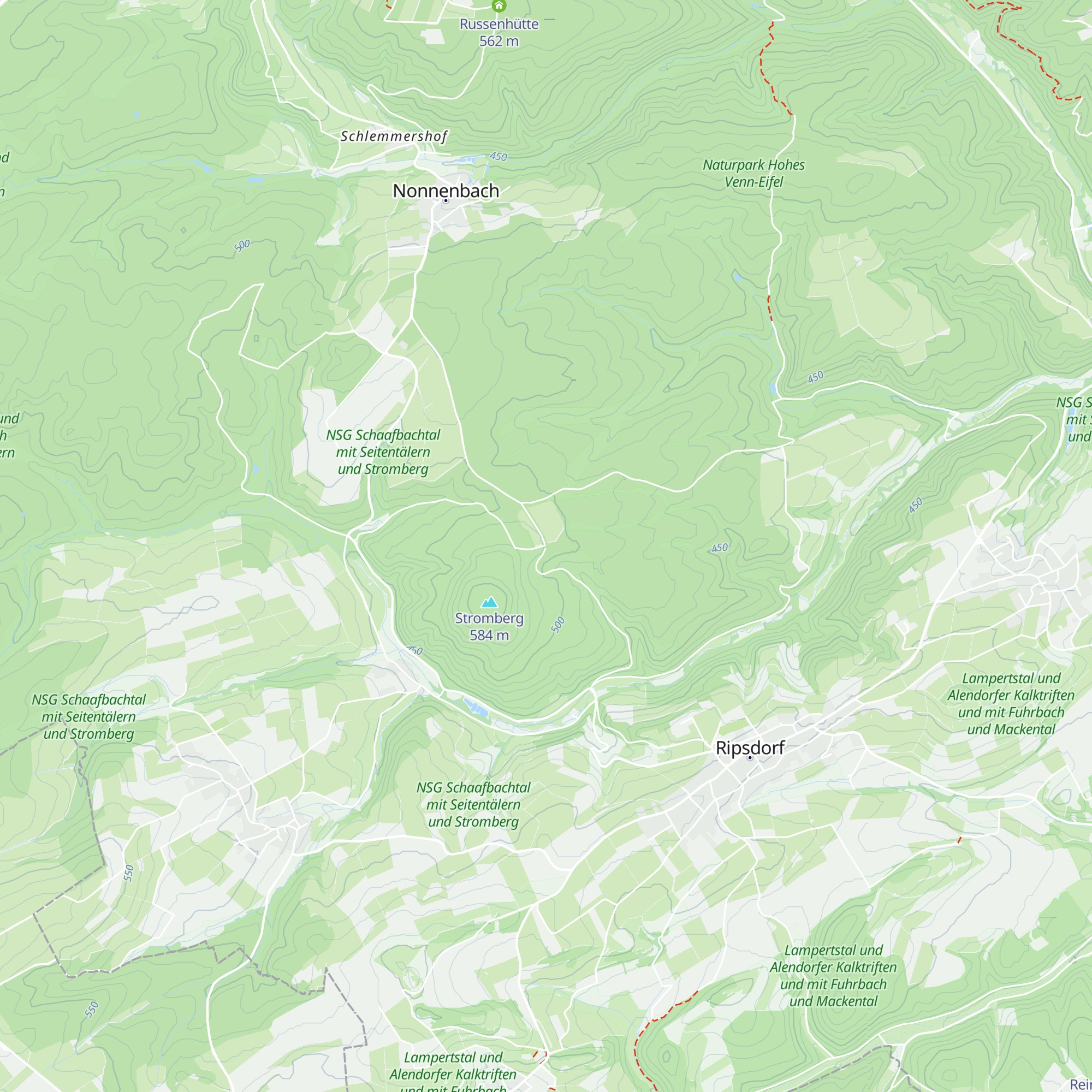 Hütte am Stromberg map