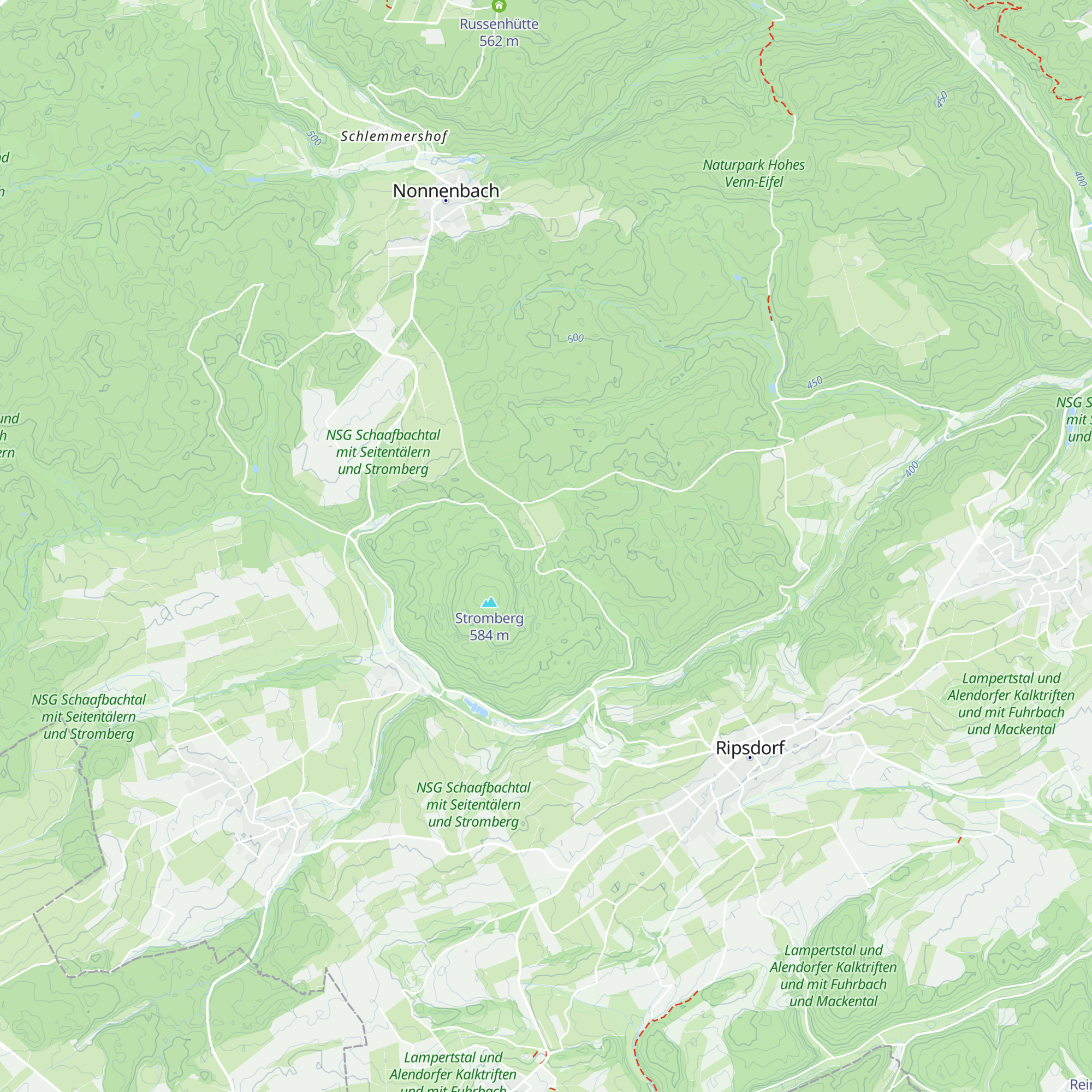 Hütte am Stromberg map