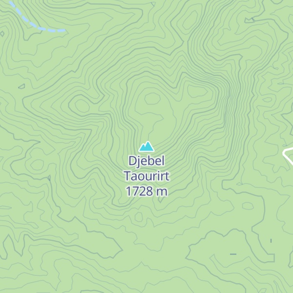 Map of Djebel Taourirt