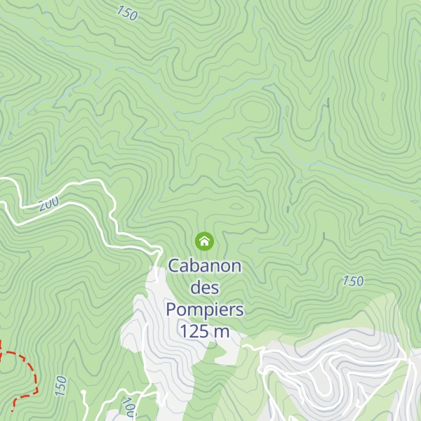 Map of Cabanon des Chasseurs