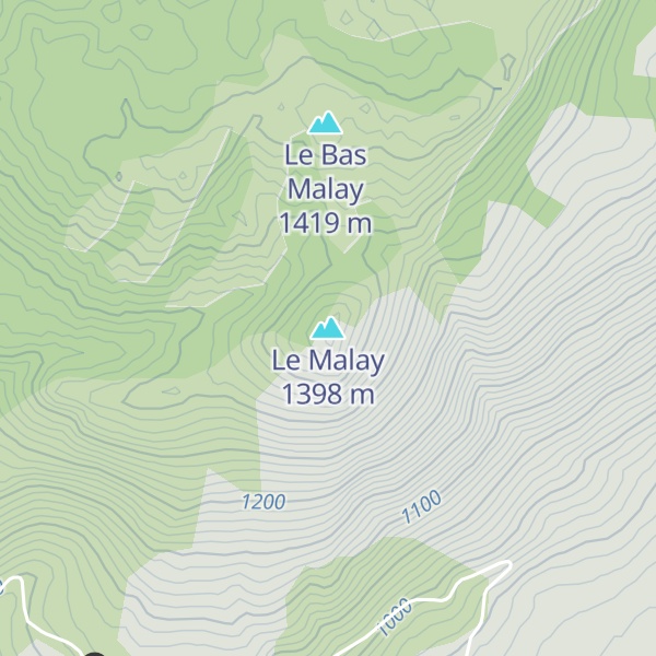 Map of Le Malay