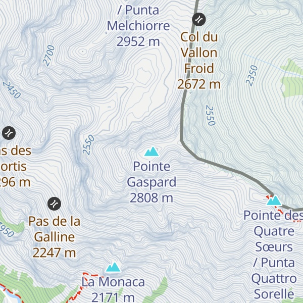 Map of Pointe Gaspard