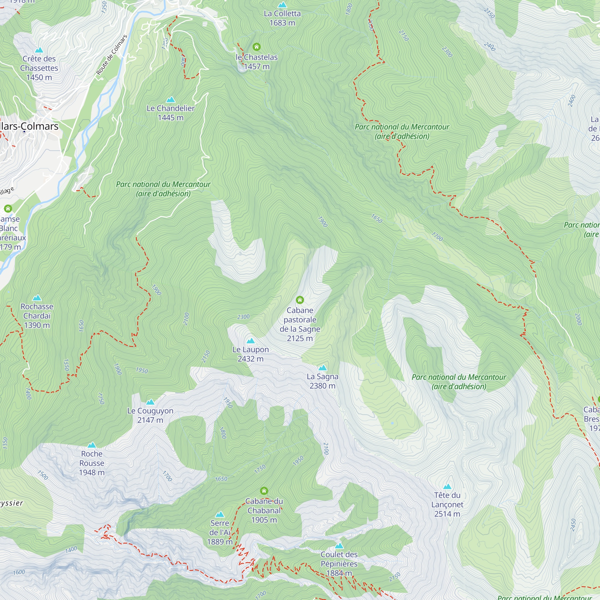 Cabane pastorale de la Sagne map
