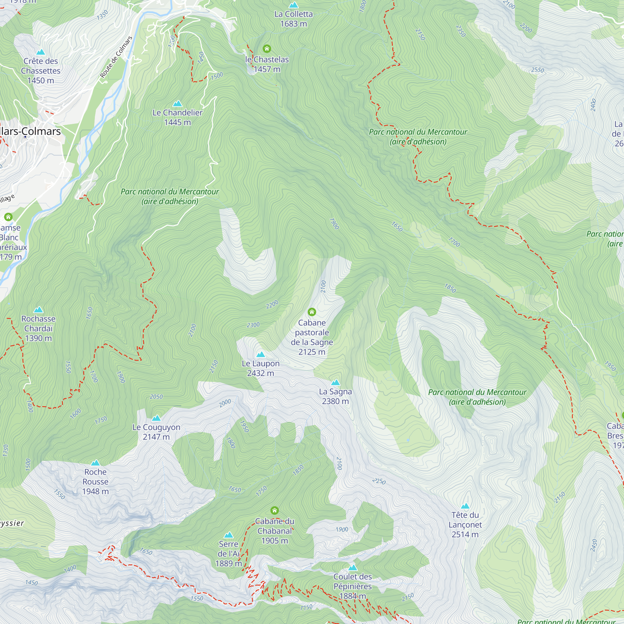 Cabane pastorale de la Sagne map