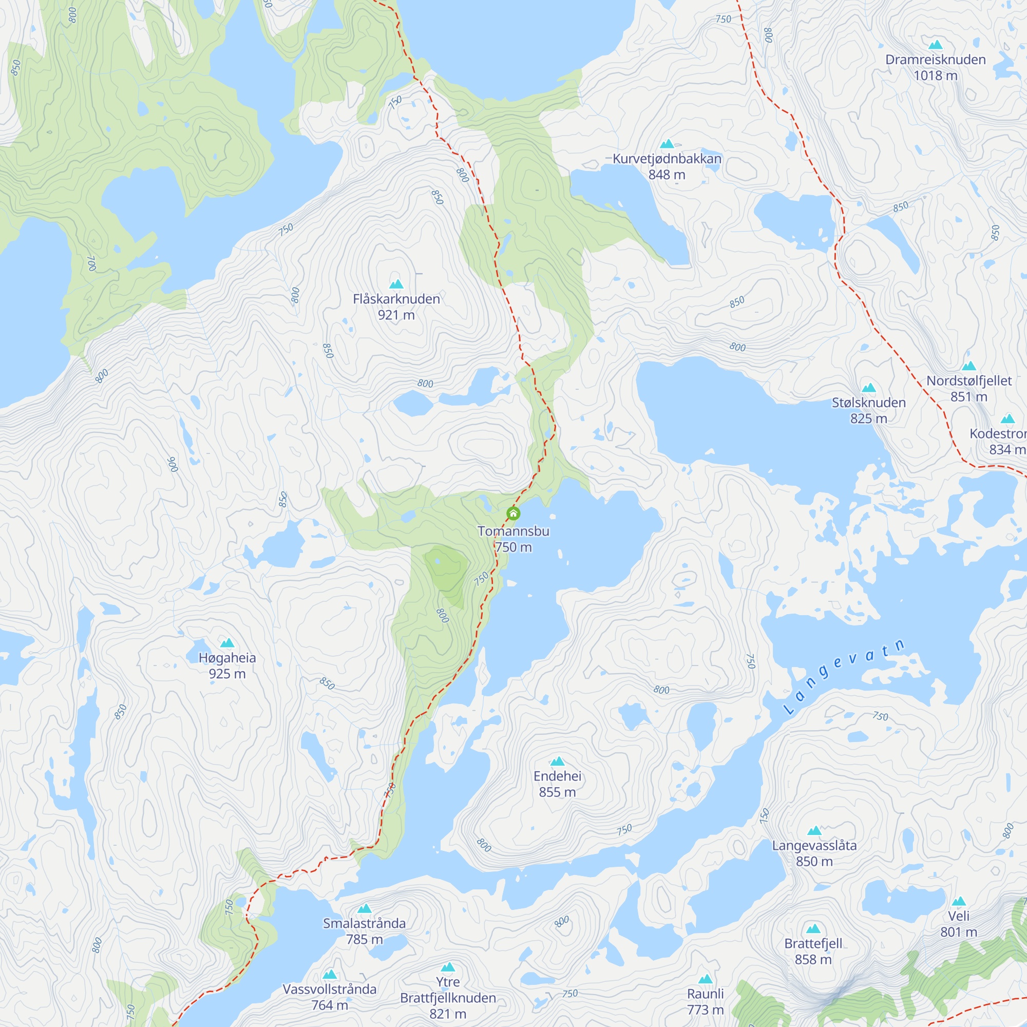Tomannsbu map
