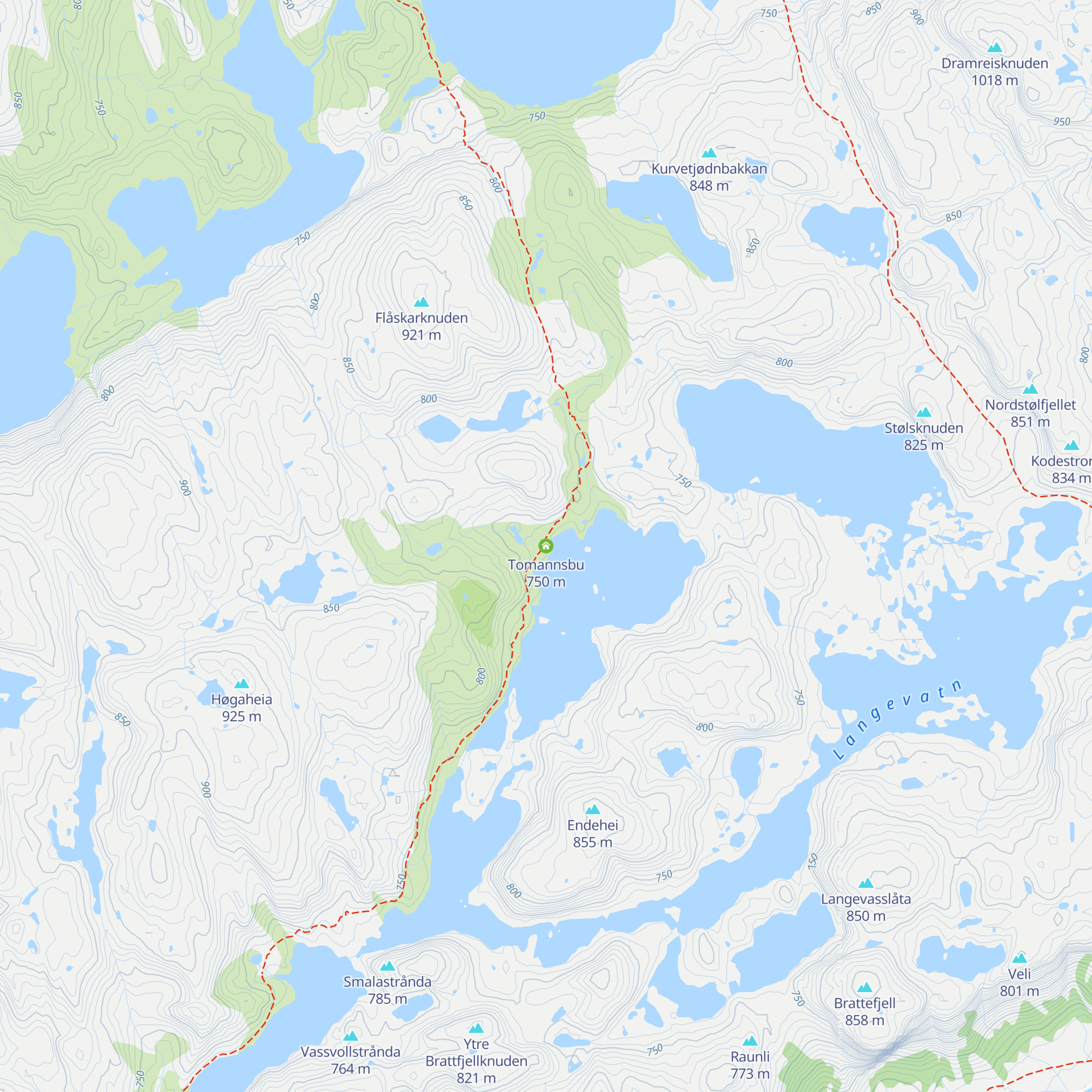 Tomannsbu map