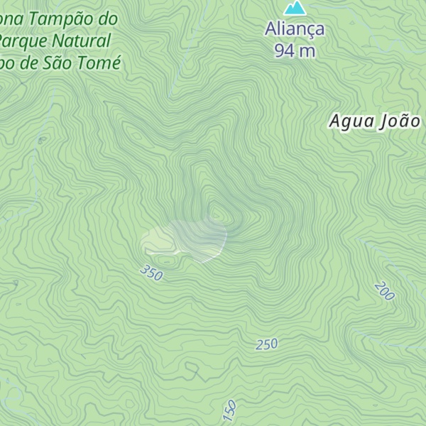 Map of Pico Maria Fernandes