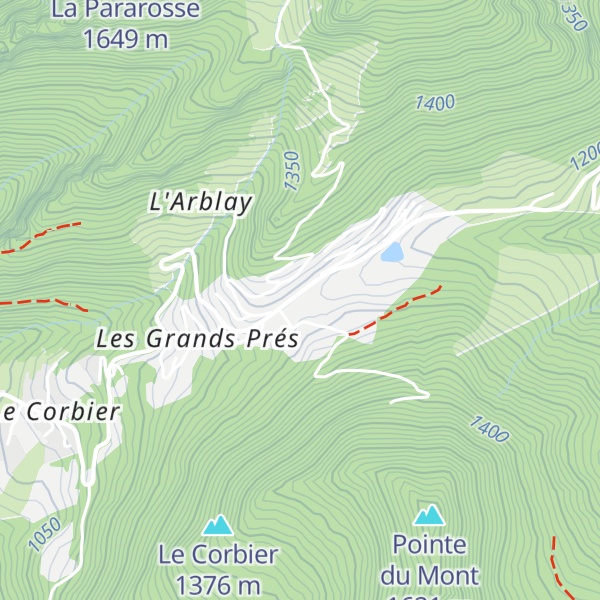 Map of La Covagne