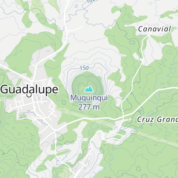 Map of Muquinqui