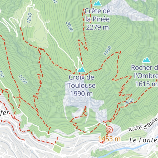 Map of Oratoire