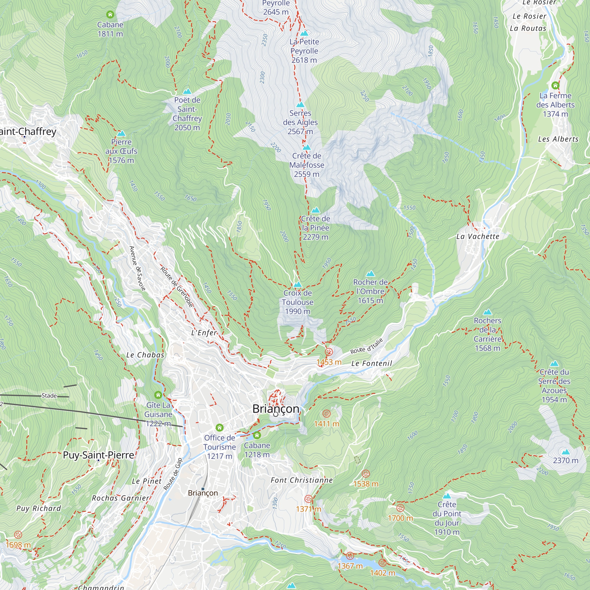 Oratoire map