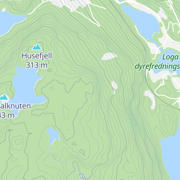 Map of Anneråsen