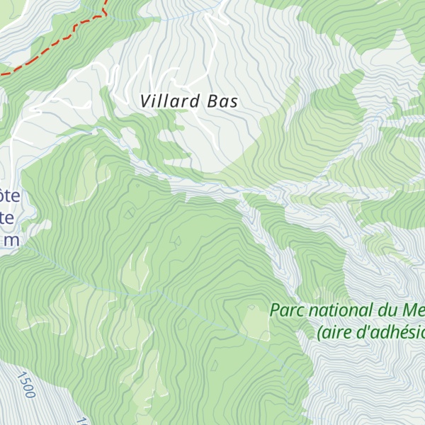 Map of en ruine