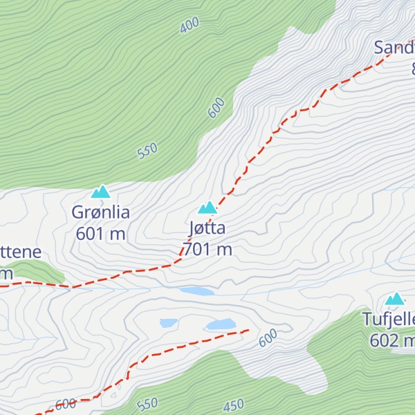 Map of Jøtta