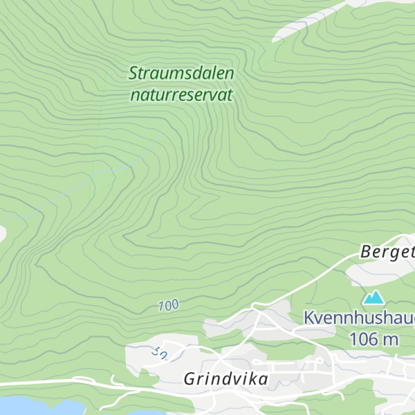 Map of Stavihaugen