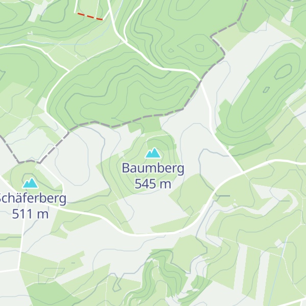 Map of Baumberg