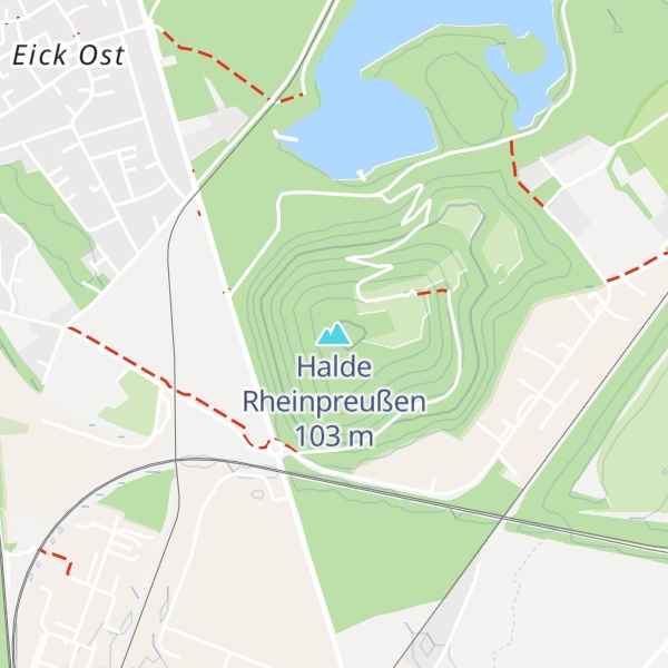 Map of Halde Rheinpreußen