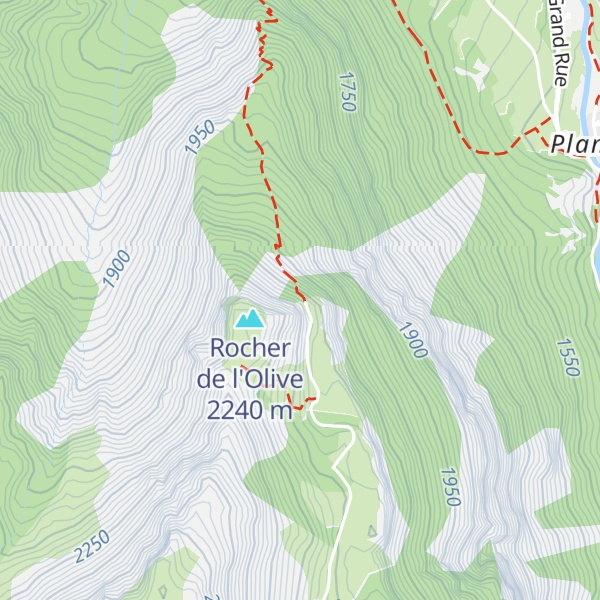 Map of Poste avancé