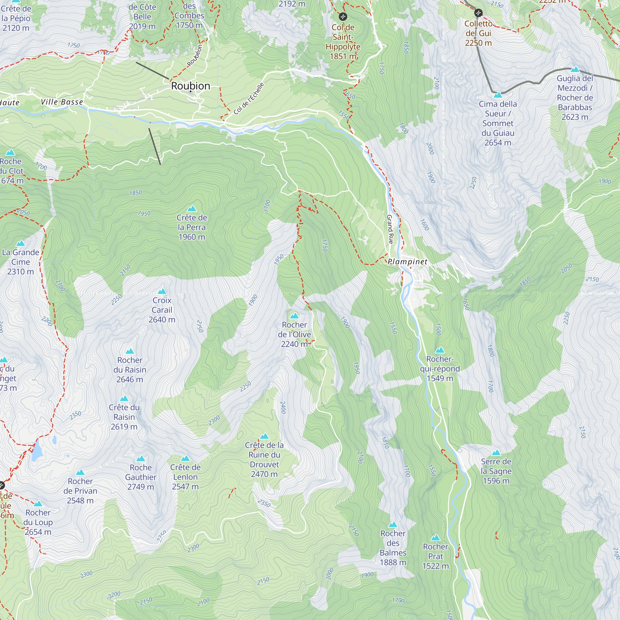 Poste avancé map
