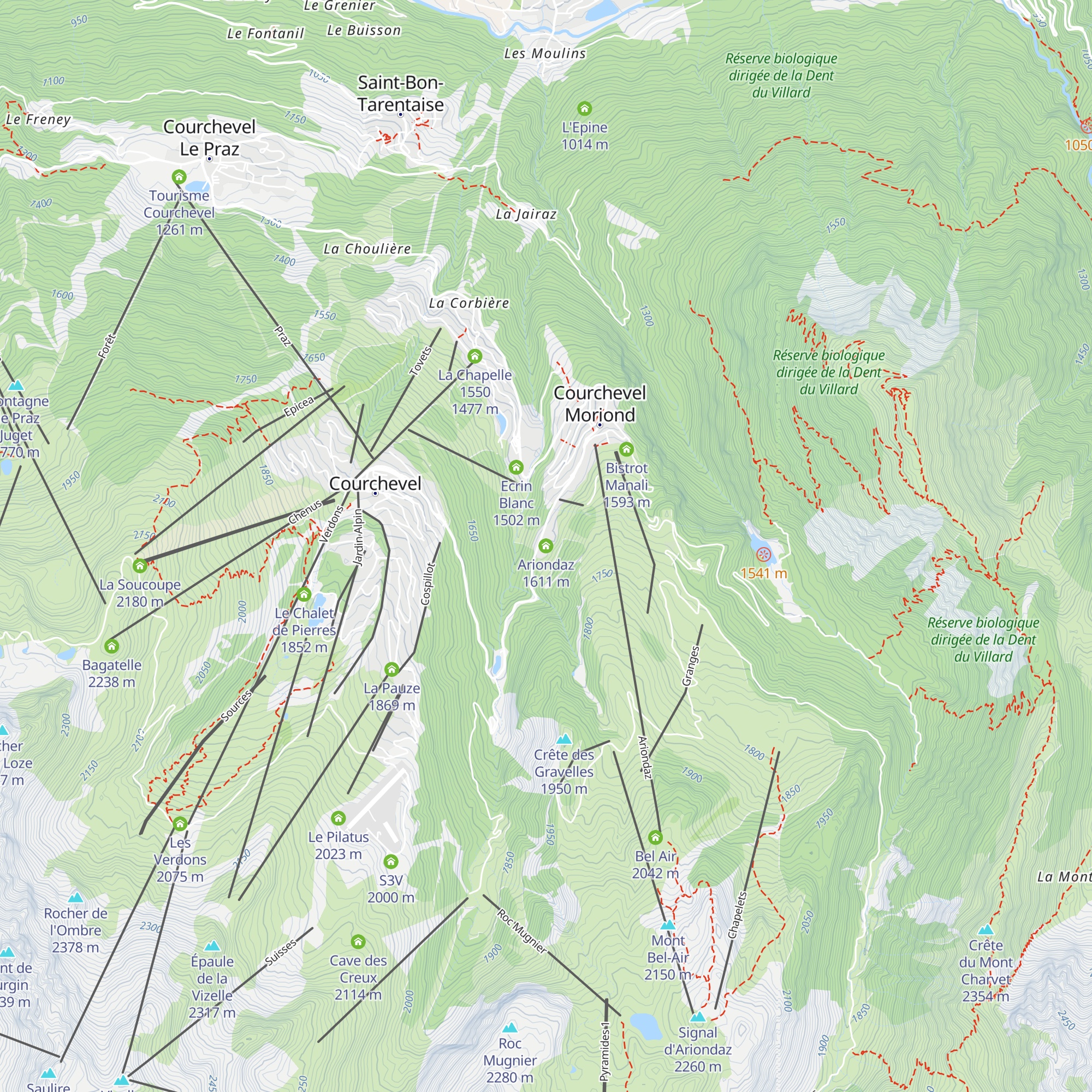Ariondaz map