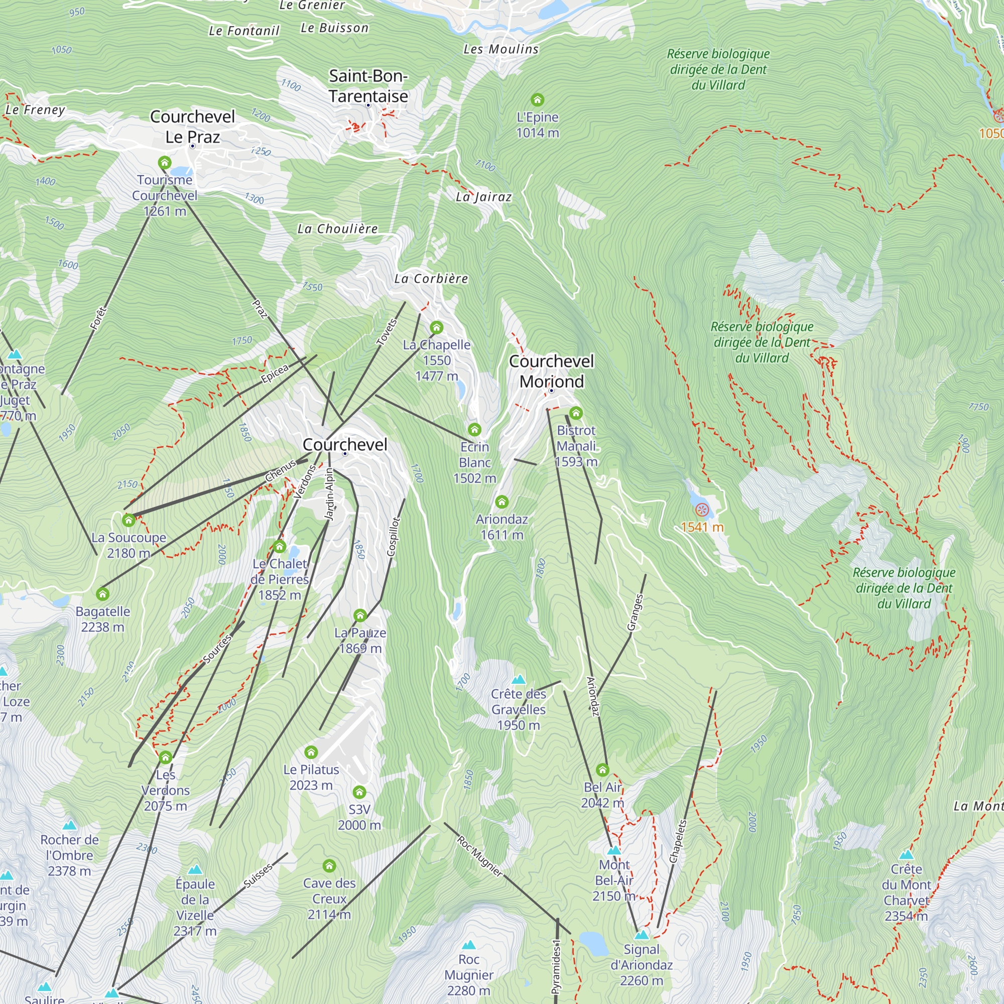 Ariondaz map
