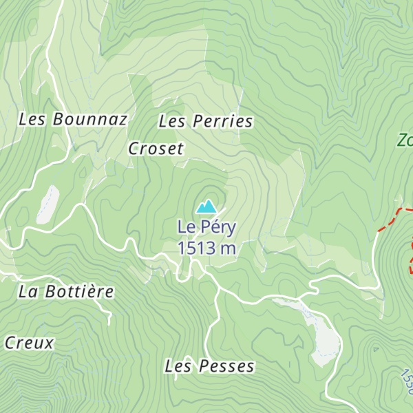 Map of Le Péry