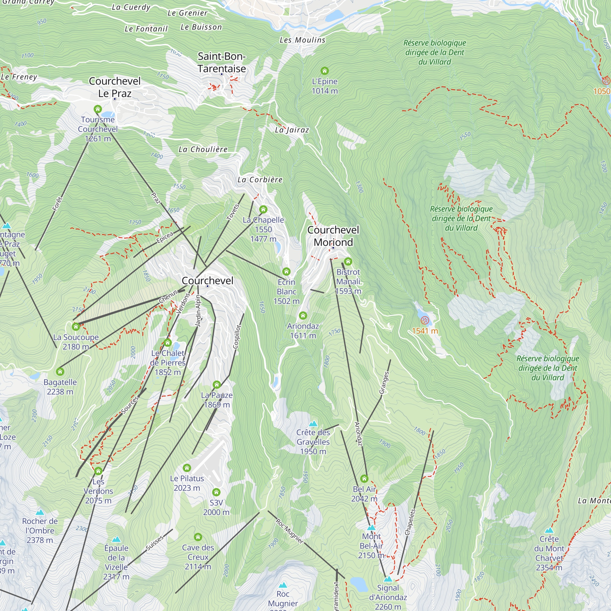 Ariondaz map