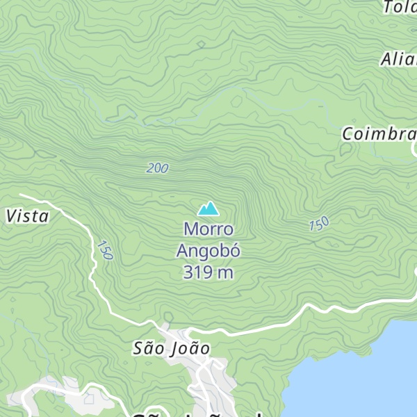 Map of Morro Angobó