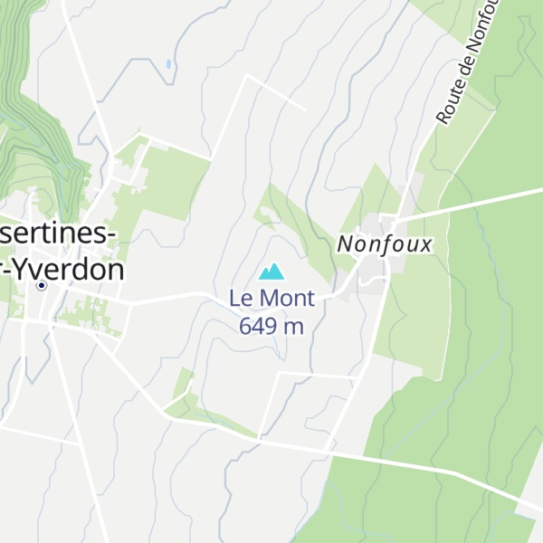 Map of Le Mont
