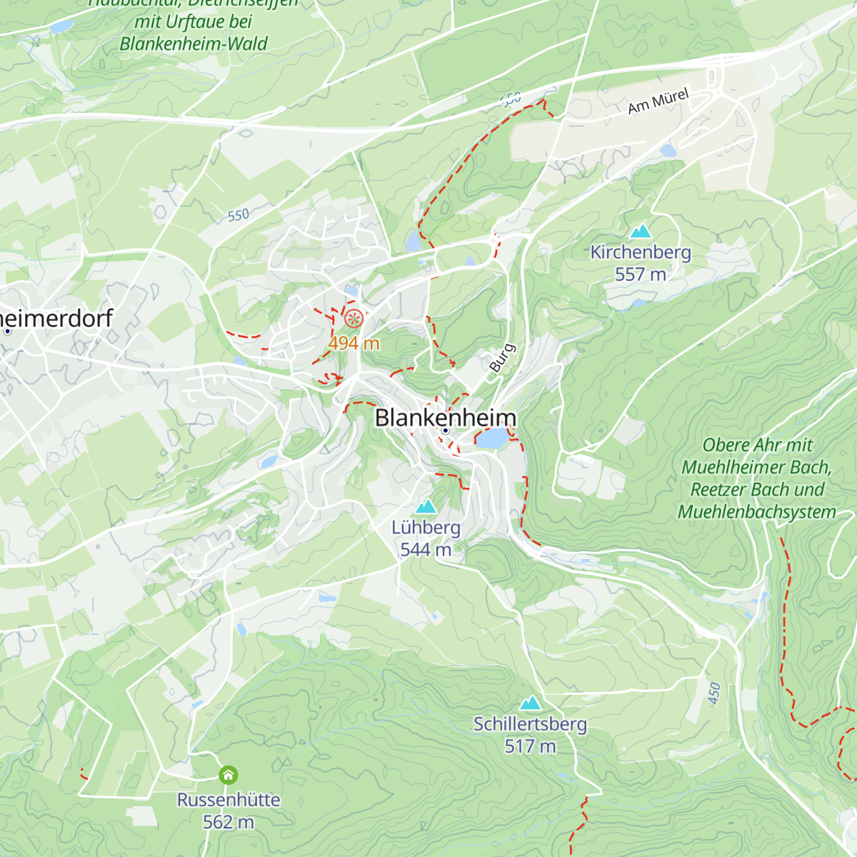 Touristinfo map