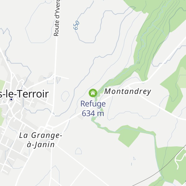 Map of Refuge