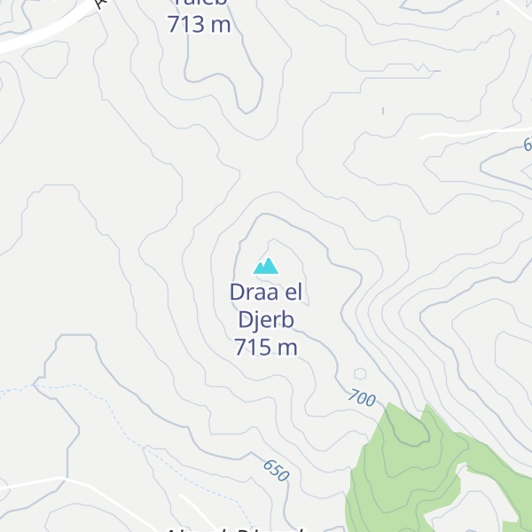 Map of Draa el Djerb