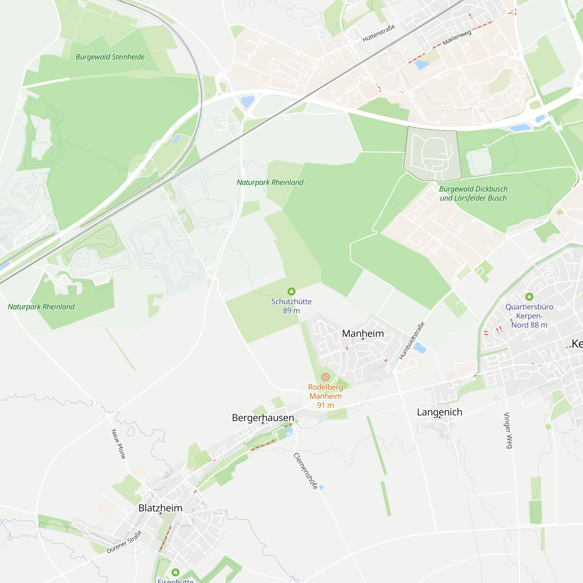 Schutzhütte map