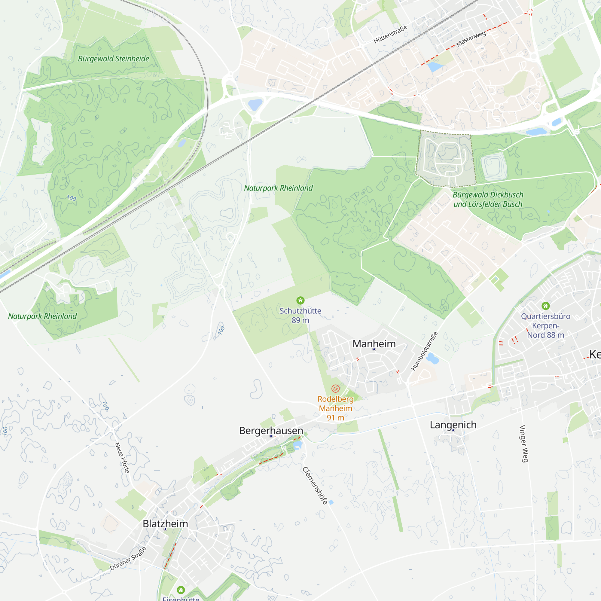 Schutzhütte map