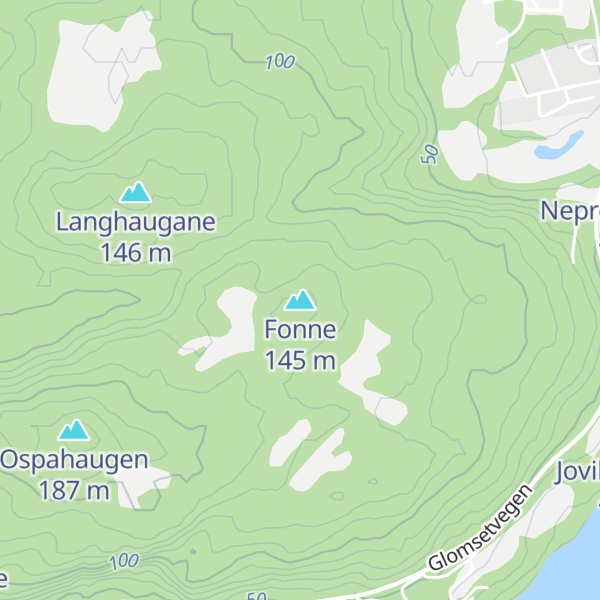 Map of Fonne
