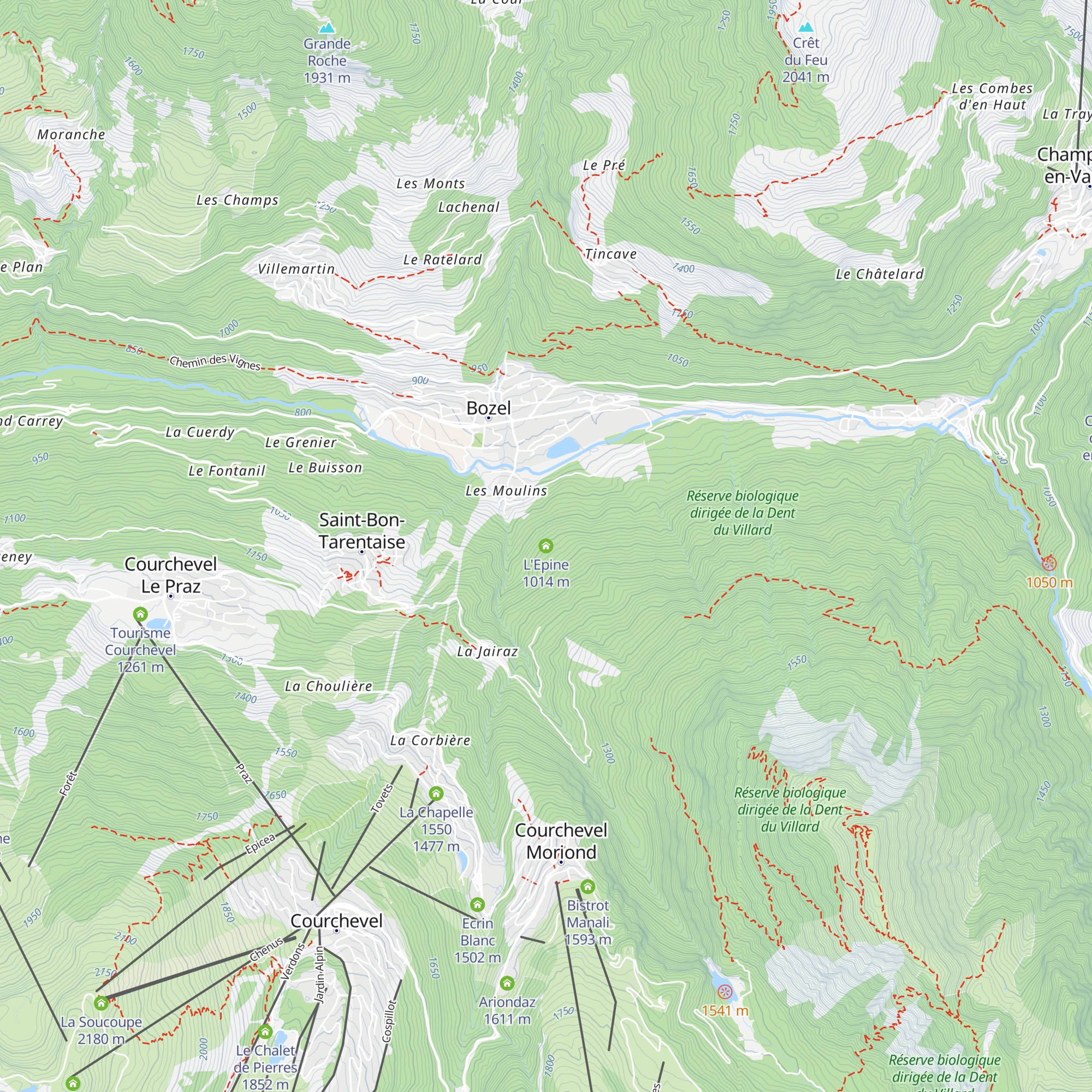 L'Epine map