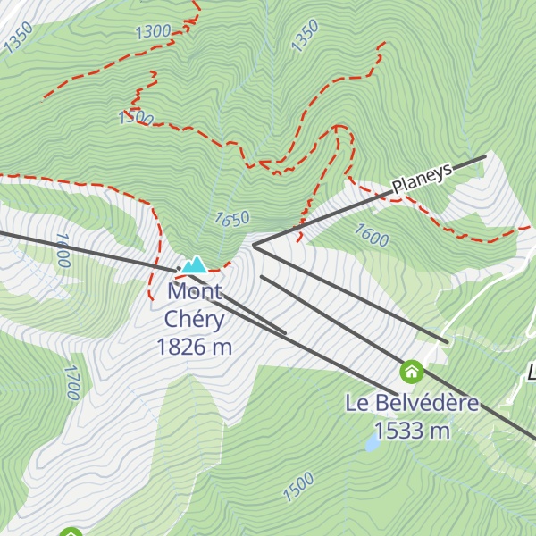 Map of La Grande Ourse