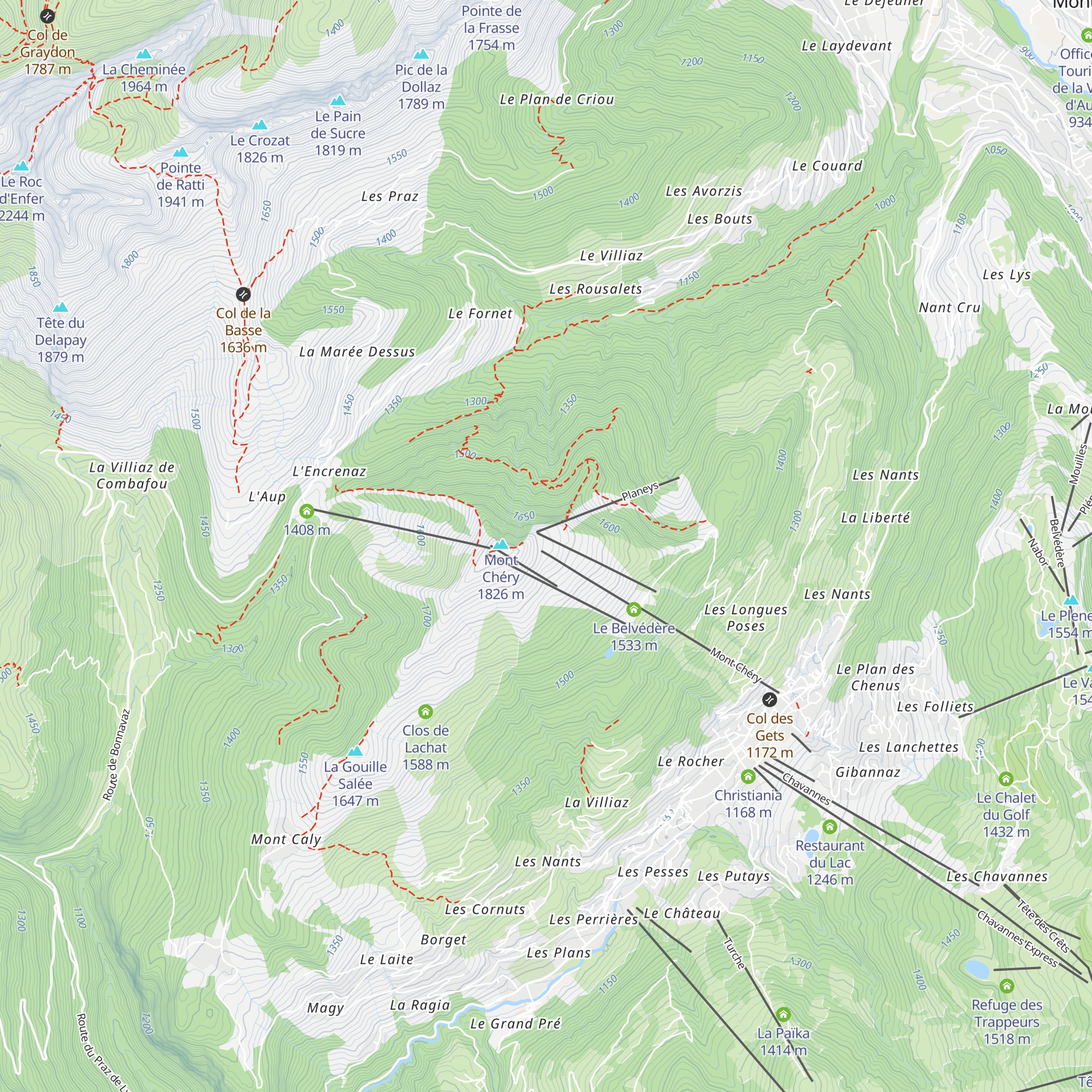 La Grande Ourse map