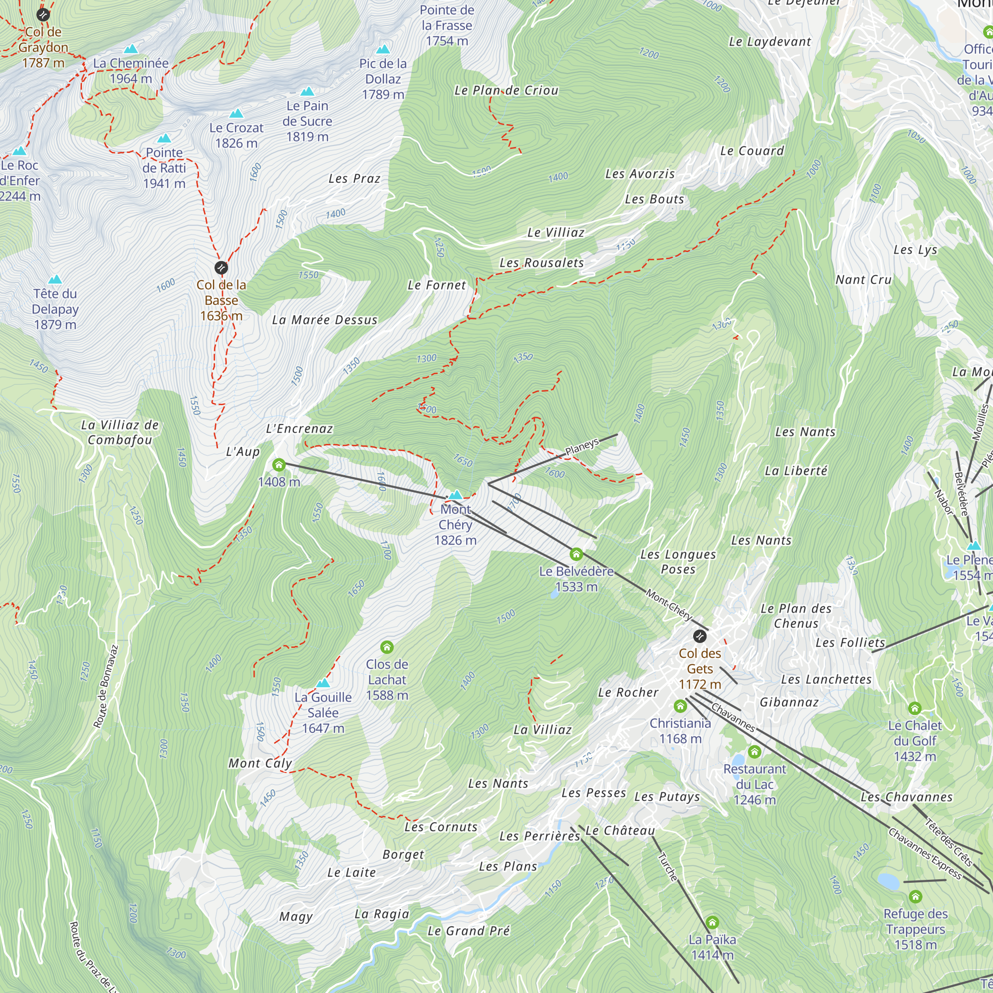 La Grande Ourse map