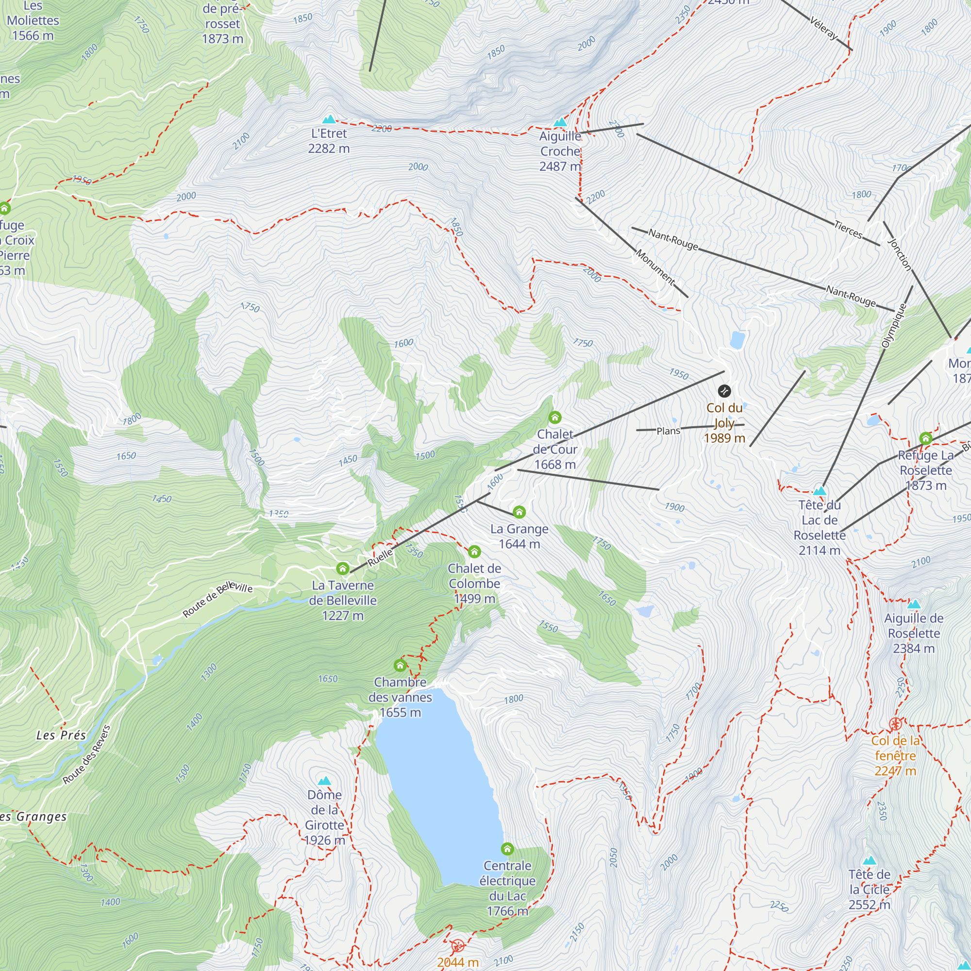 La Ferme de la Ruelle map