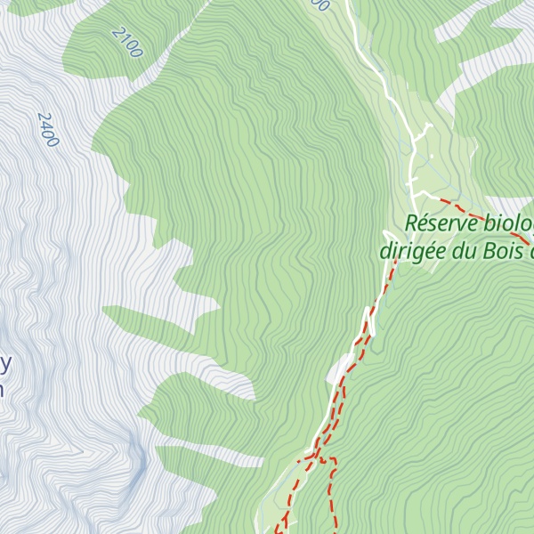 Map of Cabane du berger