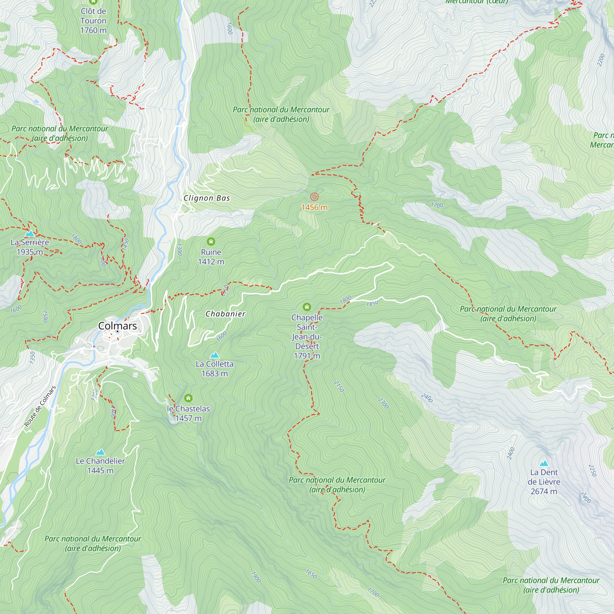 Chapelle Saint-Jean-du-Désert map