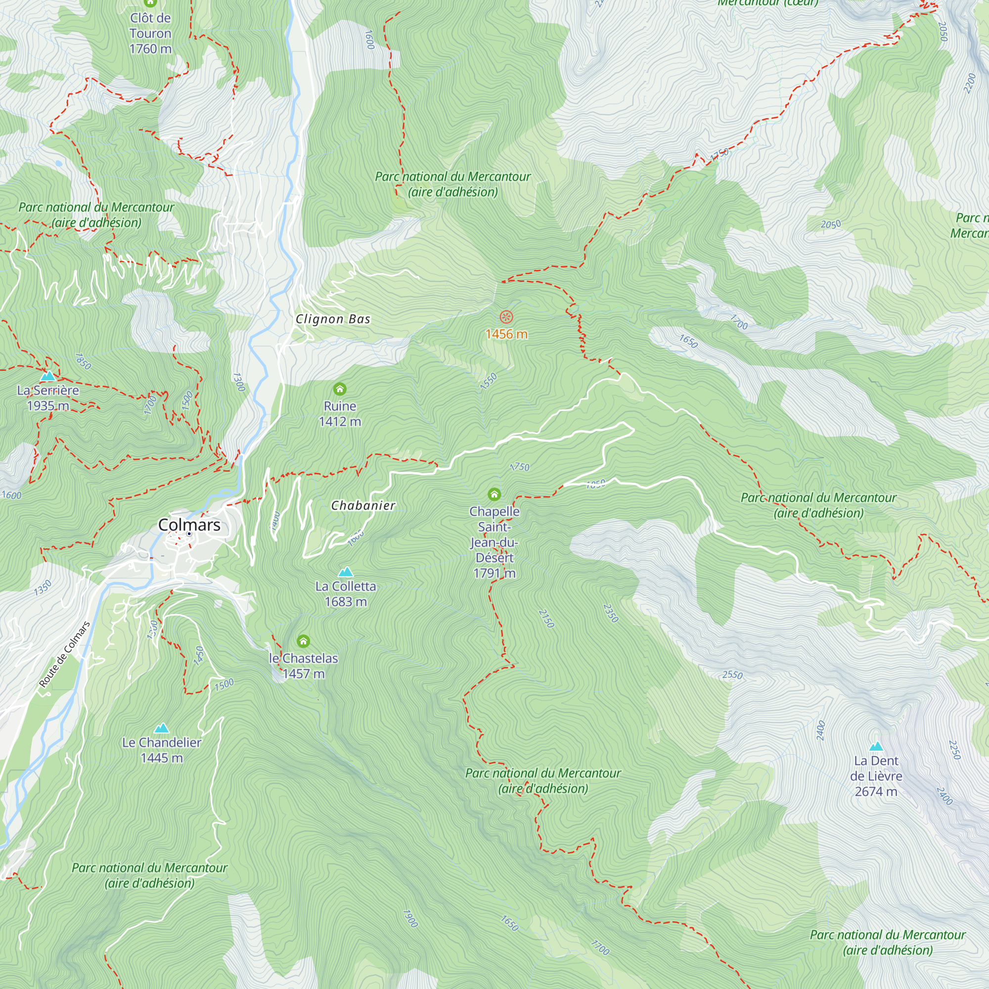 Chapelle Saint-Jean-du-Désert map