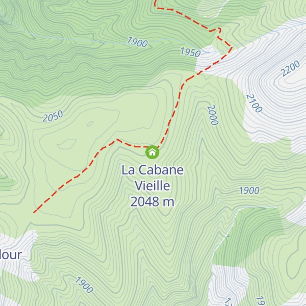 Map of Cabanne vielle