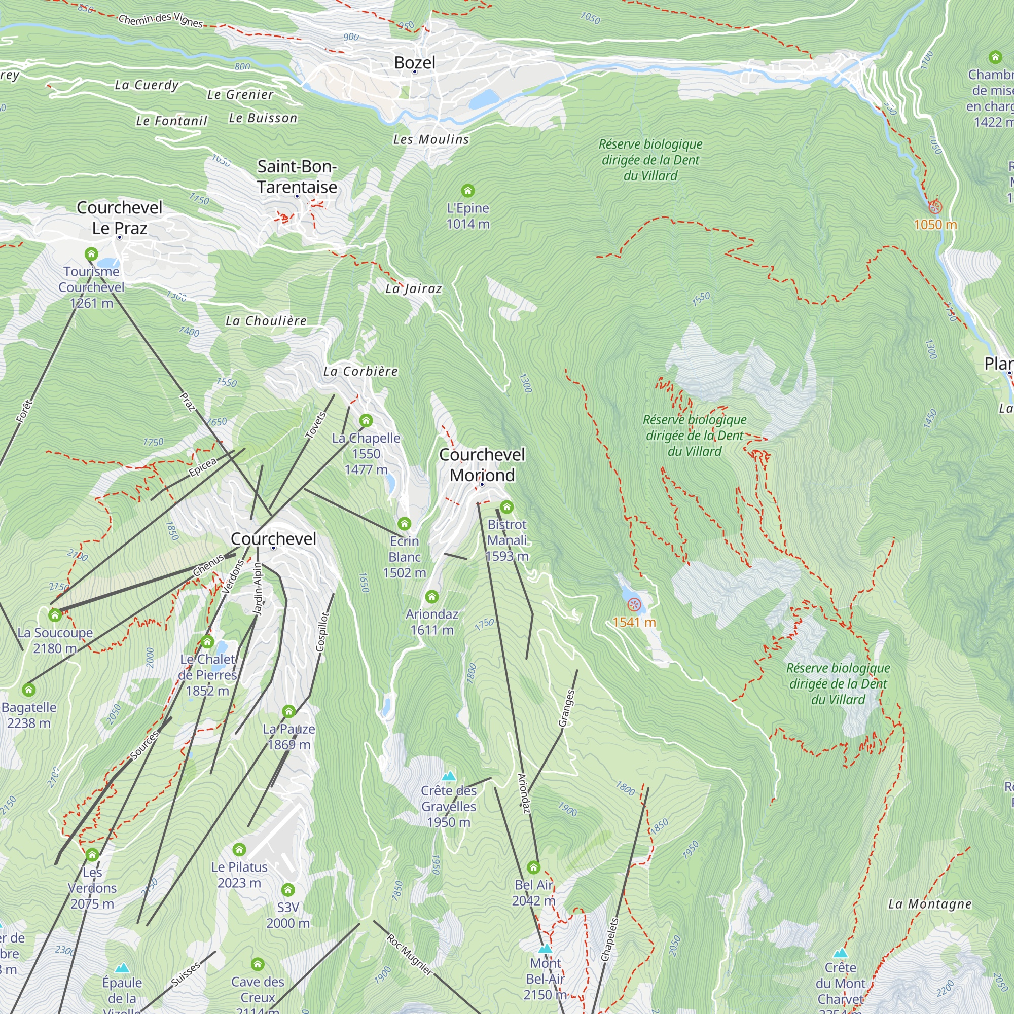 Bistrot Manali map