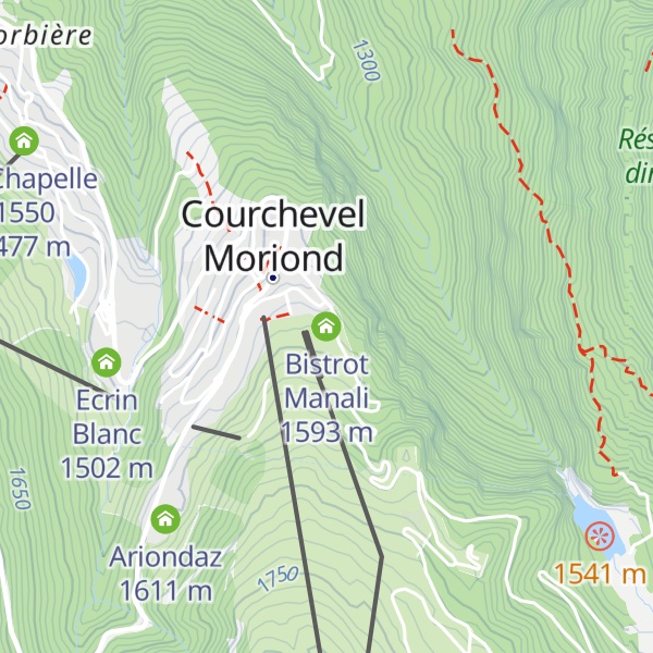 Map of Bistrot Manali