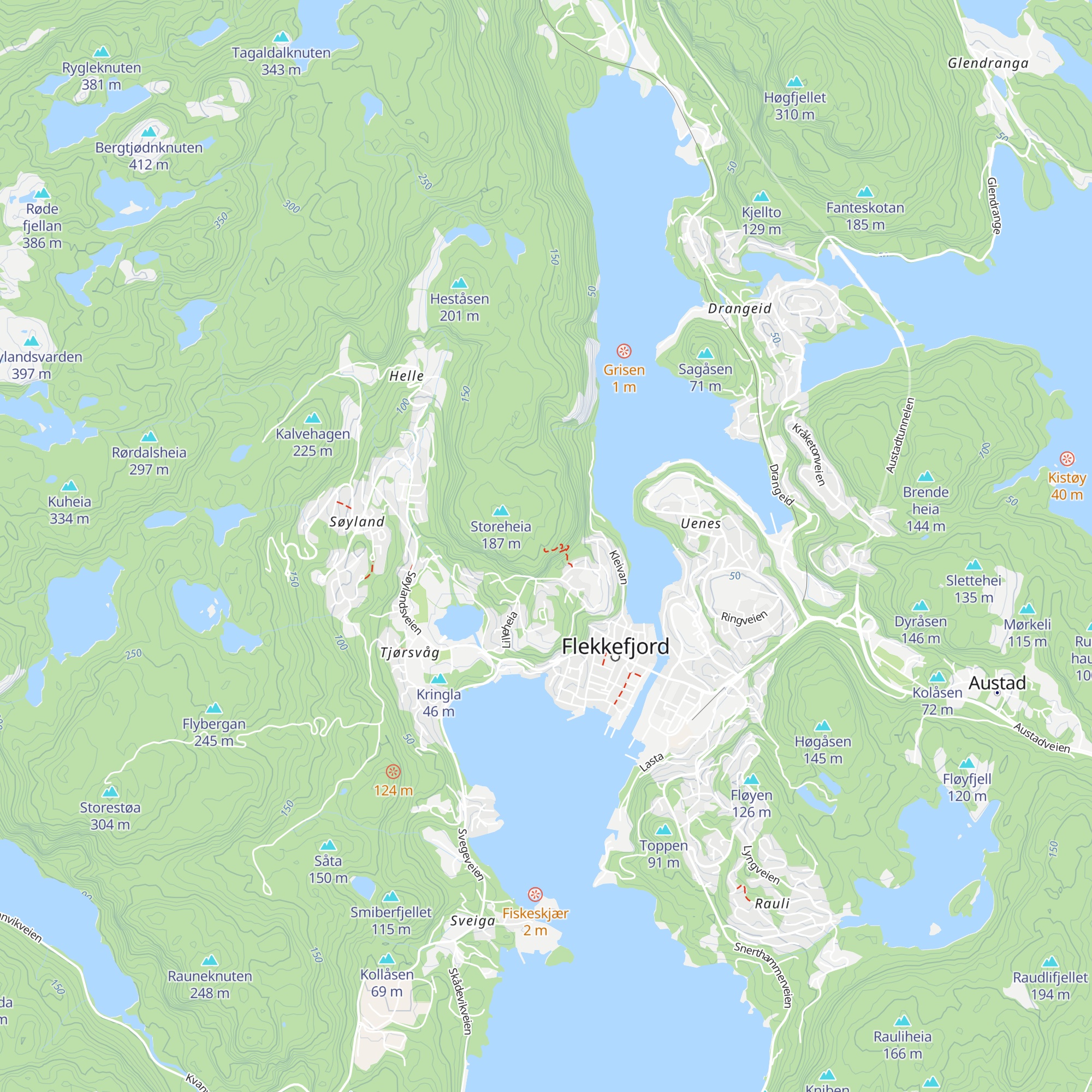 Skredderhytta map