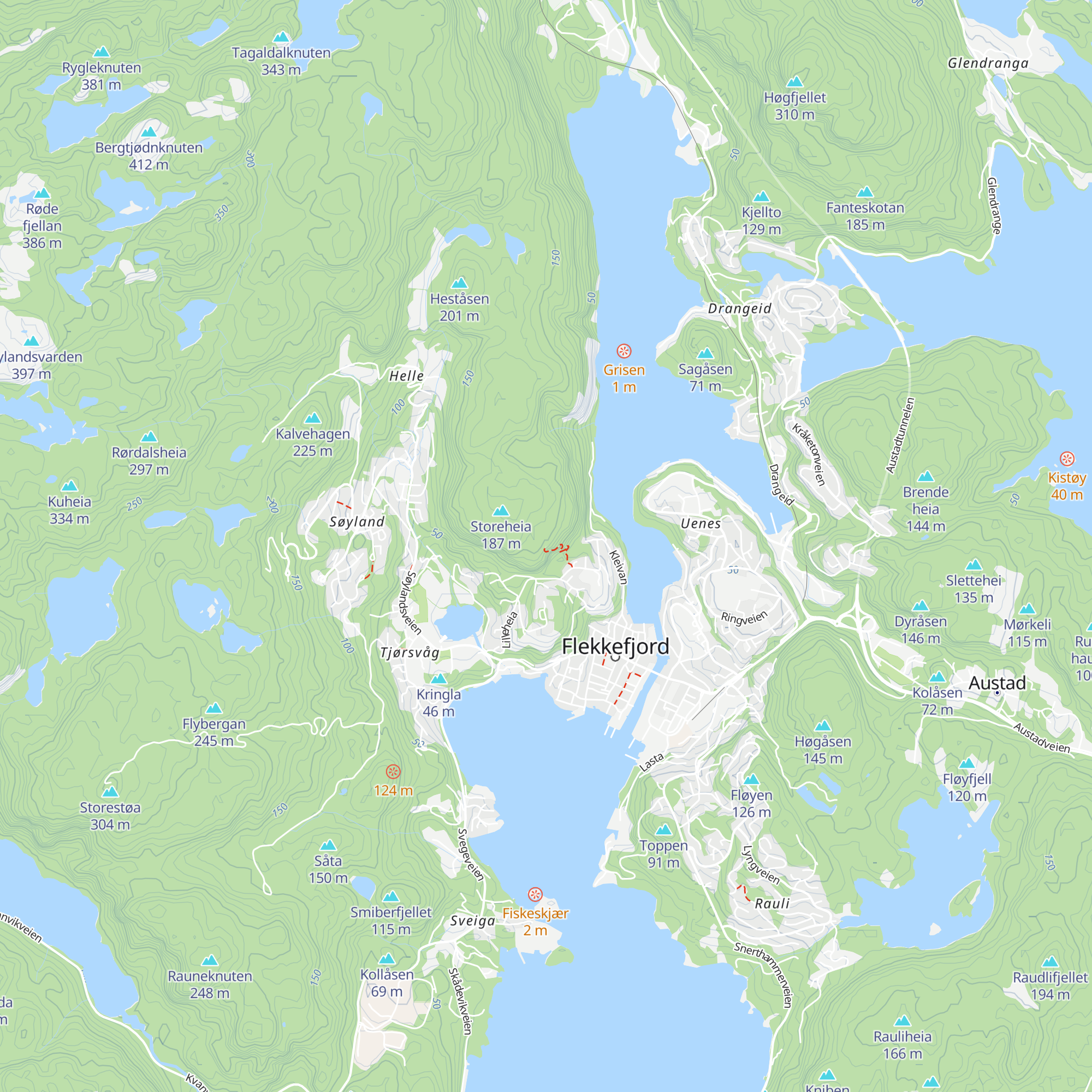 Skredderhytta map