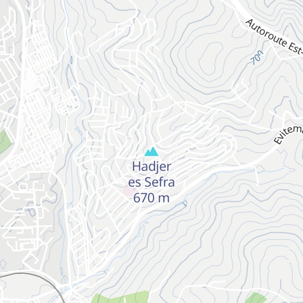 Map of Hadjer es Sefra